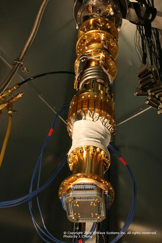 Pic 3 Quantum computer cooling